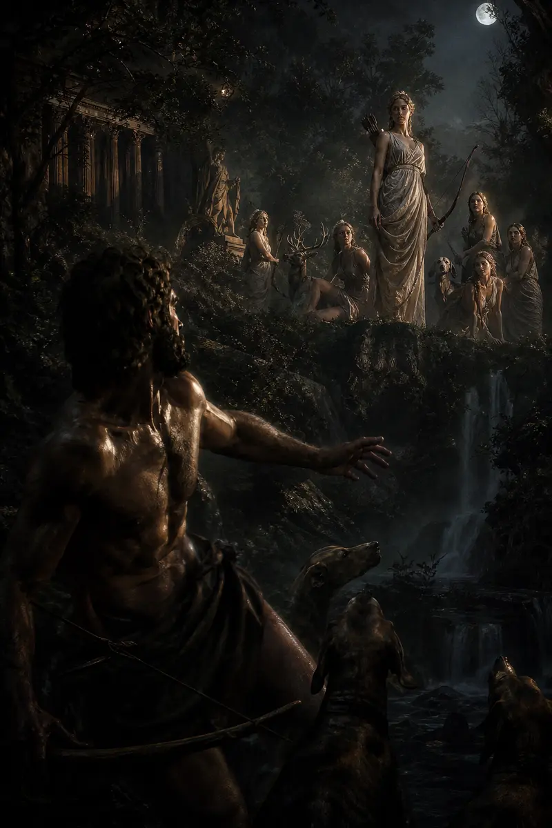 Actaeon and Artemis