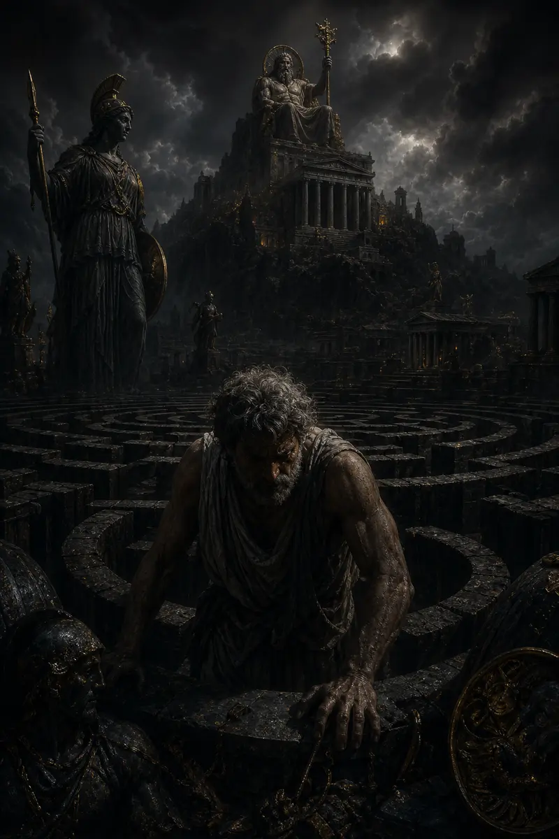 Daedalus in Sicily: The End of the Labyrinth