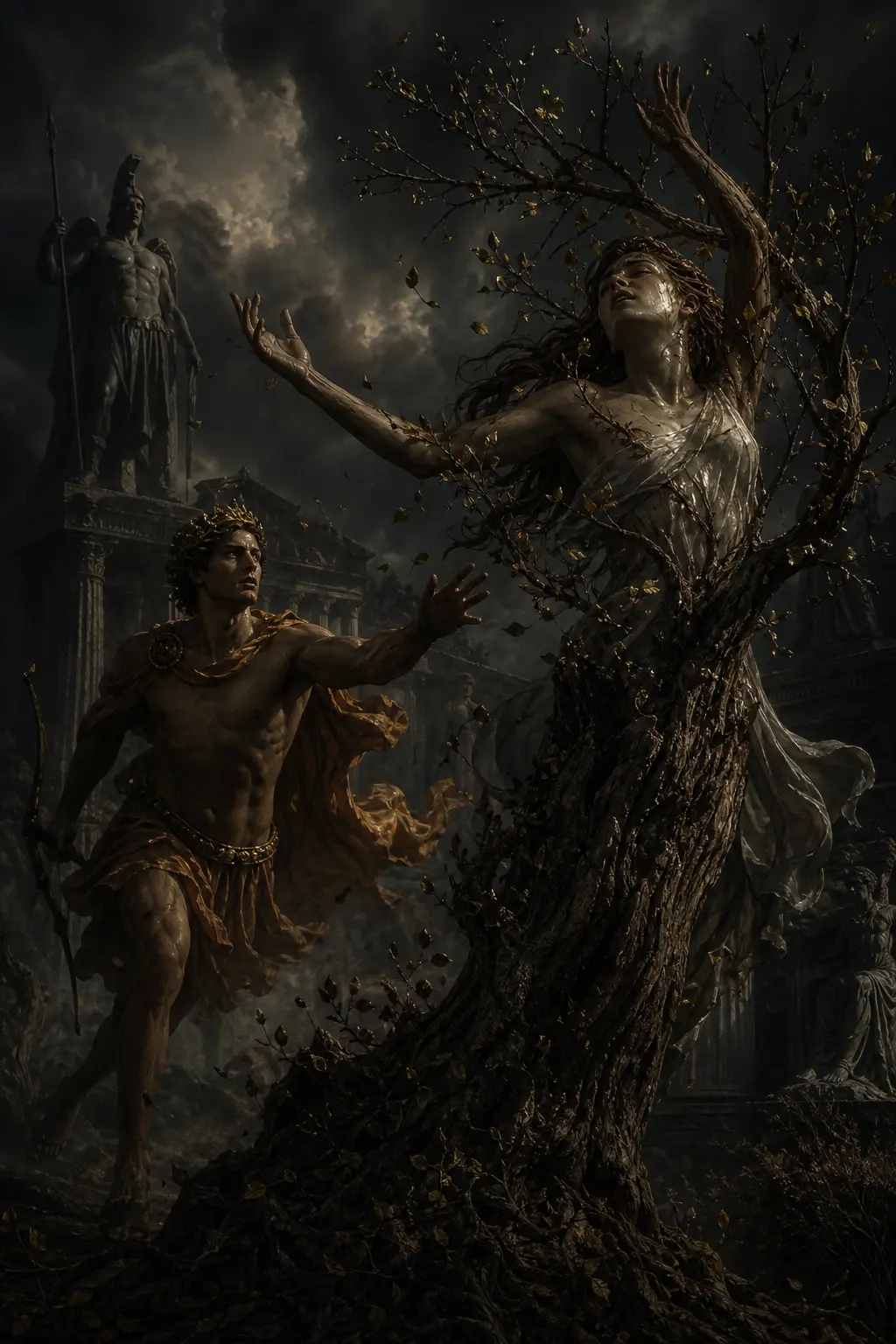 Daphne and Apollo