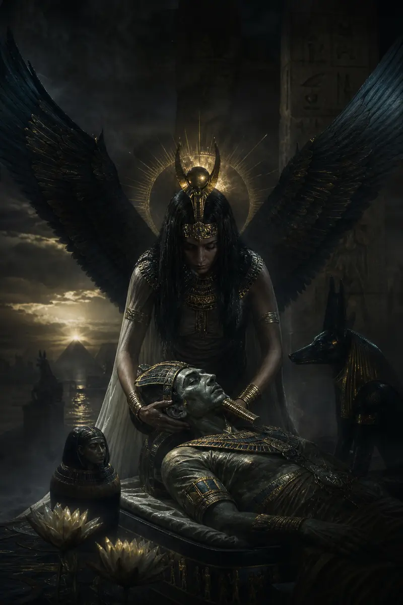 Isis Resurrects Osiris