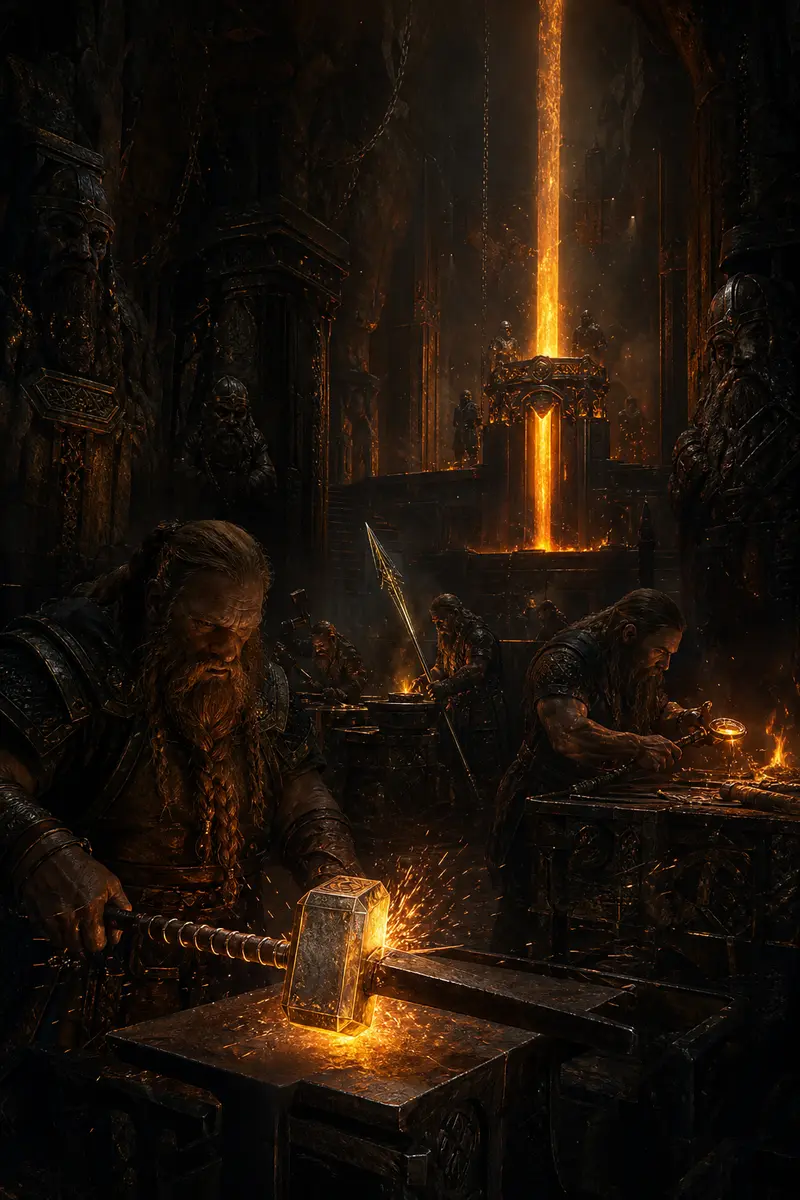 Loki's Mischief and the Treasures of the Gods