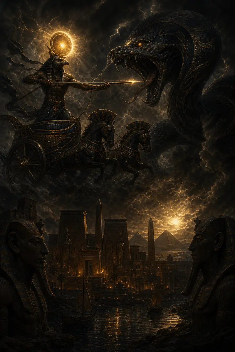 Ra and Apophis: The Eternal Battle