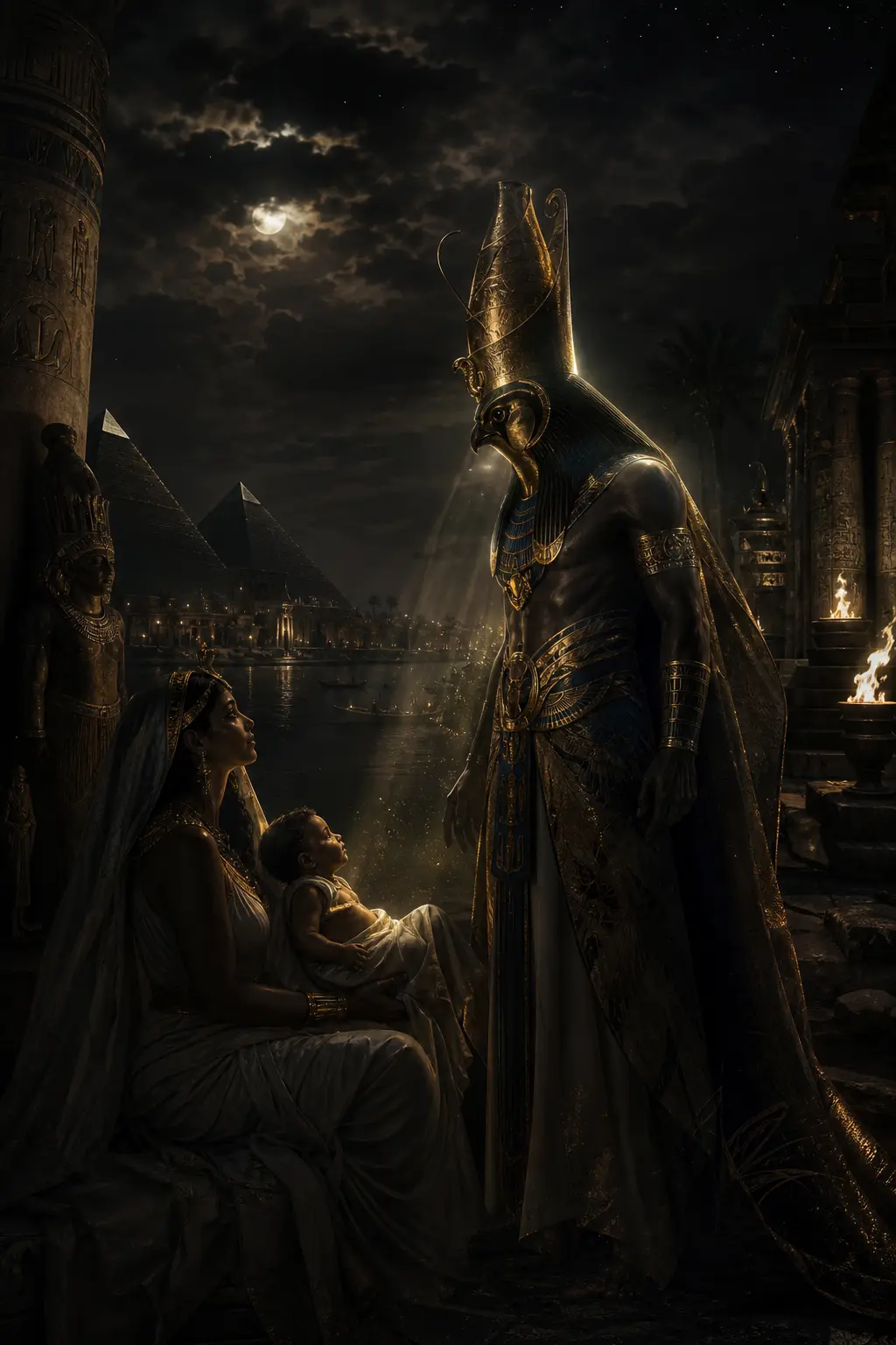 The Divine Birth of the Pharaoh