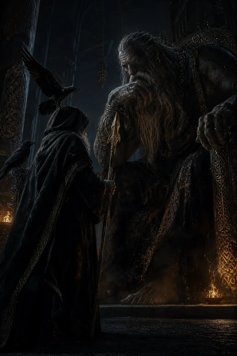 Odin and Vafthrudnir